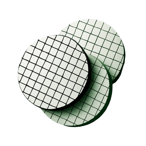 White Membrane with Green Grid-Continuous Sterile Pack-47mm